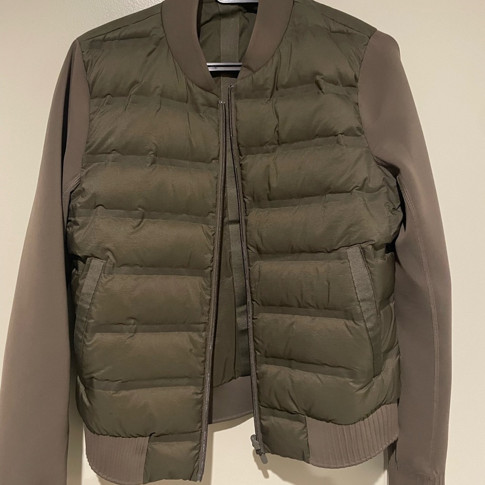 Lululemon Olive Green Puffer Jacket